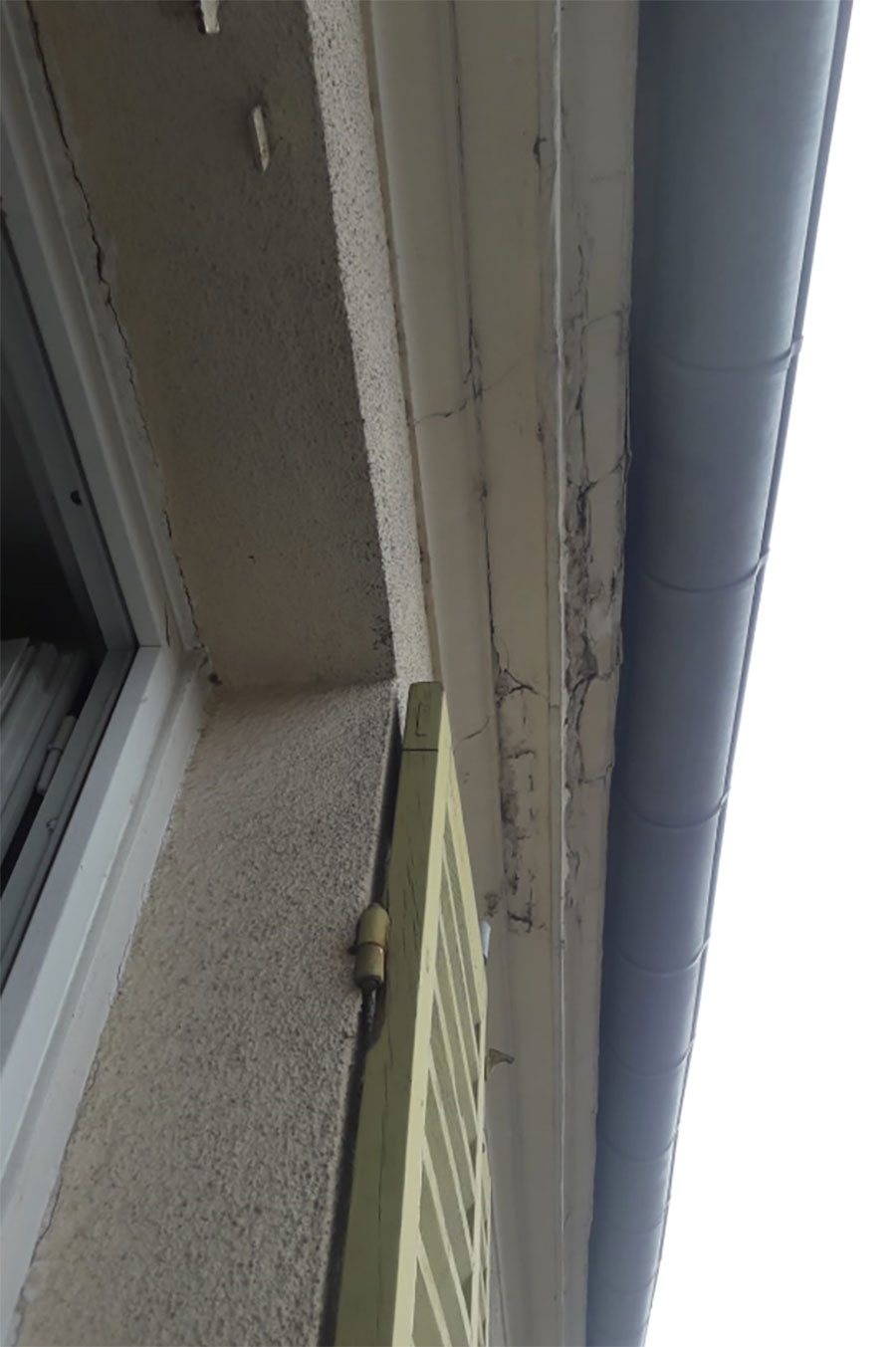 Réfection de corniche