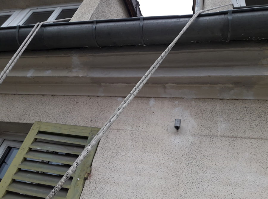 Réfection de corniche