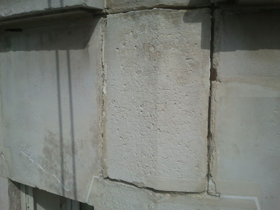 Reprise joint de pierre