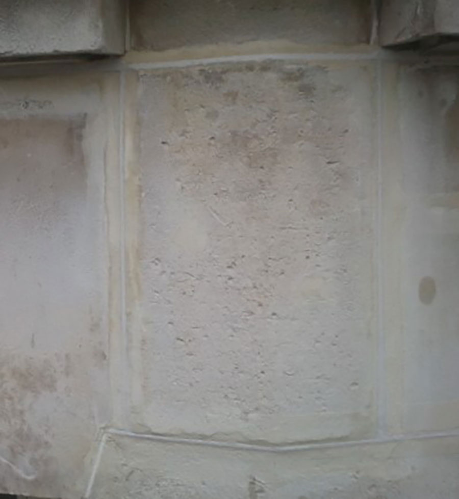 Reprise joint de pierre