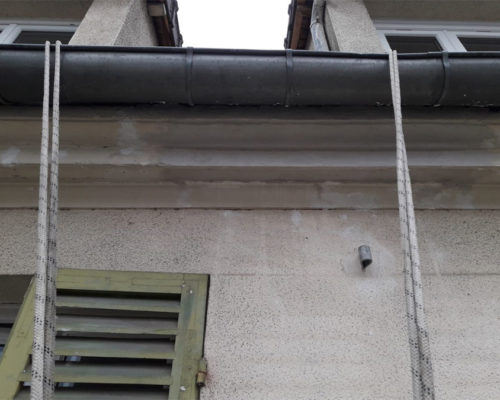 Réfection de corniche